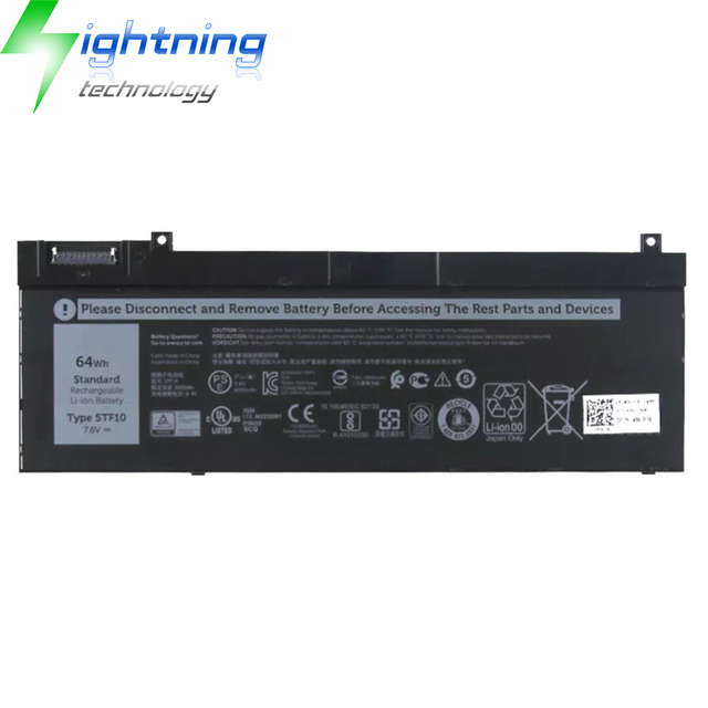 New Genuine Original 5TF10 7.6V 64Wh Laptop Battery for Dell Precision 7730 7740 7530 7540 P34E P34E001 P74F 0RY3F9 Notebook