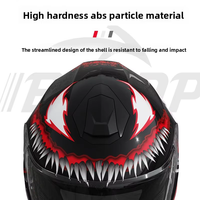 Vente directe d'usine, vente en gros, casque intégral certifié DOT, coque ABS haute résistance, casque de moto de course, équipement de sécurité