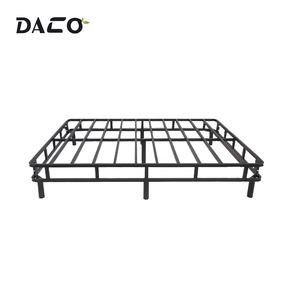 Base <span class=keywords><strong>de</strong></span> cama <span class=keywords><strong>de</strong></span> metal moderna para dormitorio <span class=keywords><strong>de</strong></span> Hotel, plataforma <span class=keywords><strong>de</strong></span> acero reforzado, marco <span class=keywords><strong>de</strong></span> cama, listones <span class=keywords><strong>de</strong></span> acero desmontados, marco <span class=keywords><strong>de</strong></span> cama <span class=keywords><strong>de</strong></span> metal - Product Image 2