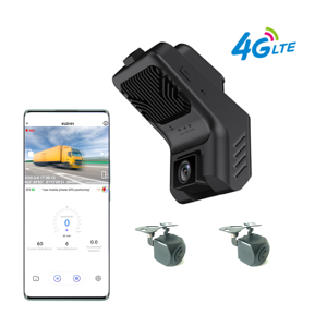 3 canales 1080P frontal interior trasero gran angular Taxi grabadora de vídeo para coche 2K visión nocturna Dashcam - Product Image 1