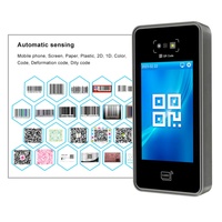 Lector de Tarjetas de Control de Acceso con Código QR 1D 2D, Pantalla a Color de 4.0 Pulgadas, NFC, RFID, Wiegand, USB, RS485, RS232, Logotipo Personalizado