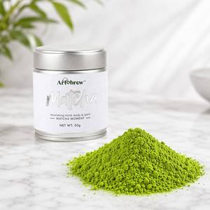 Matcha en Polvo de Grado Culinario para Repostería, Té Verde Natural en Polvo, Ingrediente de Grado Alimenticio al por Mayor para Café Latte, Proveedor ODM - Product Image 1
