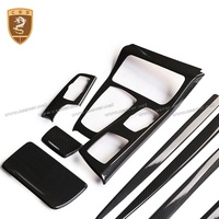 Habillage de tableau de bord intérieur en fibre de carbone pour BMW Série 5 F10 F11 2011 2012 2013 2014 2015 2016 2017 Accessoires de voiture chauds