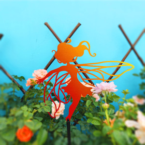 Offre Spéciale solaire papillon jardin piquets décor sol insérer créatif elfe métal artisanat sol jardin animal décoration - Product Image 3