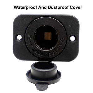 Toma de corriente impermeable para coche y motocicleta, adaptador de corriente de 12v, enchufe para encendedor de cigarrillos - Product Image 4