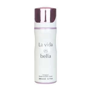 La Vida Es Bella 200ml deodorante profumato Spray per il corpo in più profumi cinque nebbia stile paesi dell'Asia centrale - Product Image 1