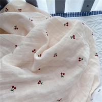 Couverture en mousseline de coton pour nouveau-né, accessoires pour bébé, motif de dessin animé, douce, toute saison, enveloppe pour bébé