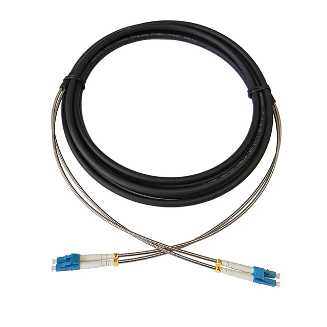 Armored CPRI NSN Outdoor Waterproof PDLC to LC/Sc/St/FC Fiber Optic Patch Cable 5.0MM 7.0MM for 5G Base Station Cable