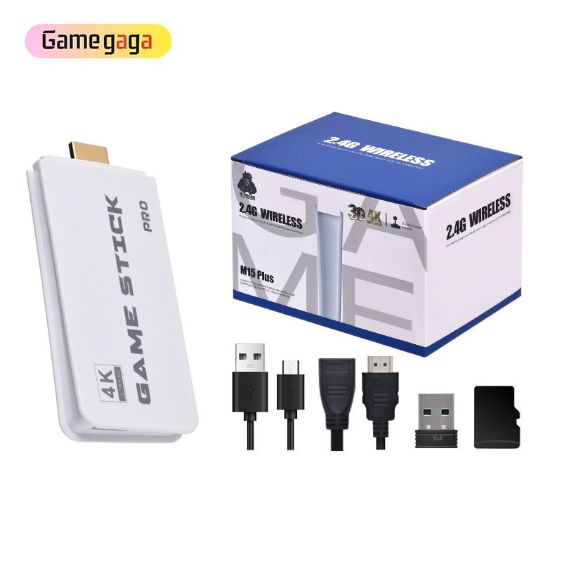 White-2.4G wireless gamepad