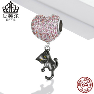 2026 mới nhất <span class=keywords><strong>Charm</strong></span> Bead Hot Air Balloon đầy màu sắc 925 Sterling Bạc Tình Yêu gia đình dangle phù hợp với vòng cổ vòng tay tự làm đồ trang sức - Product Image 6