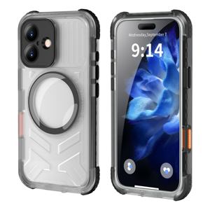 Funda de teléfono galvanizada semitransparente esmerilada-Protección completamente sellada, apta para iPhone 16/15/Pro/Plus/Pro Max - Product Image 1