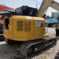 Mükemmel Caterpillar Cat308E2 Ekskavatör 7 Tonluk Kazıcı Hidrolik Başparmaklı İkinci El Ekskavatör Kullanılmış Japon Mini Ekskavatör Cat308