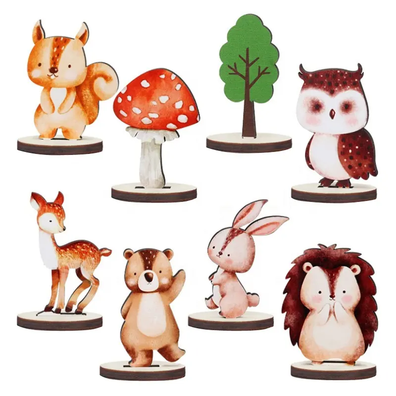 Hot Sale Factory Direct Handicraft Creative Ornaments Cartoon Animal Home Decoration Tray Table Display