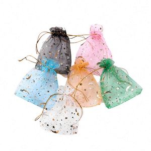 Christmas Organza Gift Bags Organza Bags Jewelry Candy Holiday Party Favor Bags With <b>Drawstring</b> for Christmas Gift and Candy - Product Image 3