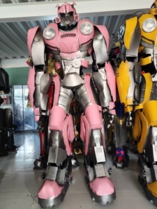 Disfraces de Cosplay de Robot de fiesta de eventos atractivos realistas de gran tamaño, trajes de Robot <span class=keywords><strong>Bumble</strong></span> <span class=keywords><strong>Bee</strong></span> a la venta - Product Image 3