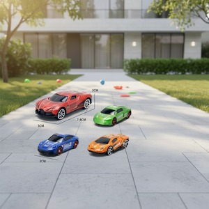 Juego <span class=keywords><strong>de</strong></span> 4 Coches <span class=keywords><strong>de</strong></span> Juguete <span class=keywords><strong>de</strong></span> Aleación a Escala 1:64, Miniaturas <span class=keywords><strong>de</strong></span> Coches <span class=keywords><strong>de</strong></span> Aleación <span class=keywords><strong>de</strong></span> Diferentes Estilos para Niños, Regalo - Product Image 4