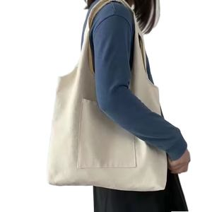 OEM ODM Eco Friendly Reusable Organic Cotton Calico Grocery Cotton Cloth Shopping Bags Canvas Tote Bag With Custom Printed Logo