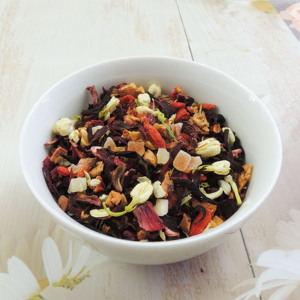 Thé aux fruits séchés JSZY, saveur jasmin et fraise, très parfumé, délicieux, mélange de fruits séchés, thé minceur <span class=keywords><strong>santé</strong></span> - Product Image 2