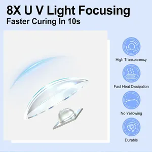 เครื่องอบเล็บยูวี LED ขนาดเล็กแบบตั้งโต๊ะ สำหรับเจลขัดเงา อบแห้งได้ 360 องศา หมุนได้สองด้าน ได้รับการรับรองมาตรฐาน CE แบบพกพา ใช้พอร์ต USB เหมาะสำหรับร้านทำเล็บ - Product Image 3