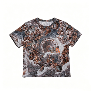 Nuova Collezione di T-Shirt Personalizzate con Motivi di Tappezzeria, <span class=keywords><strong>Polo</strong></span> e <span class=keywords><strong>Felpe</strong></span> Oversize con Zip - Product Image 1