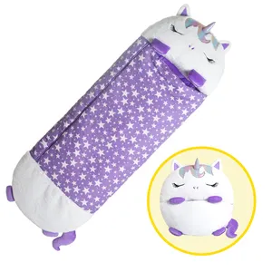 定制独角兽毛绒动物玩具儿童节礼物动物儿童睡袋