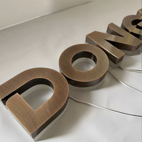 Rehaussez votre petite boutique : lettres lumineuses 3D LED personnalisées, enseignes publicitaires lumineuses de haute qualité, décoration IPX7, direction