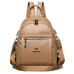 Bolso de Mano de Cuero PU de Alta Calidad 2026, Varios Métodos de Transporte, Bolsos de Hombro para Mujer, Venta al Por Mayor de Fábrica, Mochila - Product Image 5