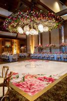 Autocollants personnalisés pour piste de danse de mariage, décalcomanies pour fête de Quinceañera, logo, fleurs pour Sweet 16, autocollants pour piste de danse d'anniversaire