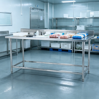 Fabricants de bancs de travail industriels, table de travail en acier inoxydable 201 304 sur mesure pour l'industrie alimentaire, centre de tri des aliments