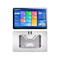 IPC 17.3 pouces non Air Gap écran tactile intégré panneau Pc industriel capacitif tout en un ordinateur intégré sans ventilateur