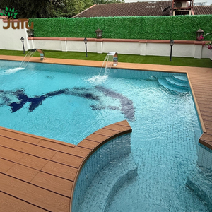 Pavimentazione Composita WPC Antiscivolo per Esterni, Pavimento in Legno Plastico Impermeabile per Giardino, Cortile e Terrazza - Product Image 1