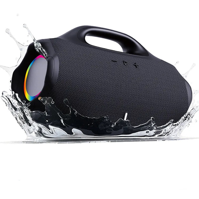 New Heavy Bass Boomsbox 4 LED Battle God Fourth Generation Wireless for 5.3 60W Built-in Mic Outdoor Sports Speaker
