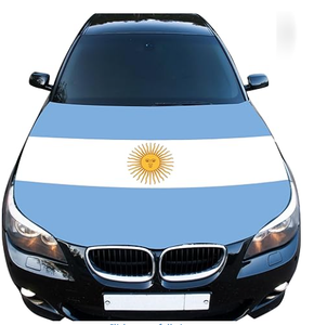 Vente en gros de housses de capot de <span class=keywords><strong>voiture</strong></span> personnalisées de haute qualité avec drapeau de Vanuatu, en tissu élastique, lavables, drapeaux de capot de <span class=keywords><strong>voiture</strong></span> - Product Image 2