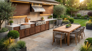 Cuisine extérieure modulaire personnalisée en acier inoxydable 304 durable pour barbecue - Product Image 5