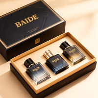 Lot de flacons de parfum miniatures neufs en gros, flacons carrés plats à sertir 30ML 50ML 100ML en verre avec boîte