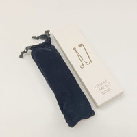 Boîte-cadeau avec logo personnalisé pour accessoires de bougies Allume-bougies en acier inoxydable Kit d'entretien de bougies noir Ensemble mèche-tondeuse