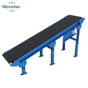 Movotec Paslanmaz Çelik Fabrikası Üretiminde Dikey Kaldırma Yükseltici Konveyör Eğimli Bant Makinesi Eğimli/Düşey Bantlı Konveyör - Product Image 1