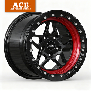 Ruedas de Aleación Forjadas CNC Personalizadas con Beadlock 5x130 6x139.7 de 5/6 Hoyos para Carreras de Drag, Diseño Cóncavo Profundo para Xm X7 M60i X4m X5m X6m X3m 911 F32 E90 - Product Image 5