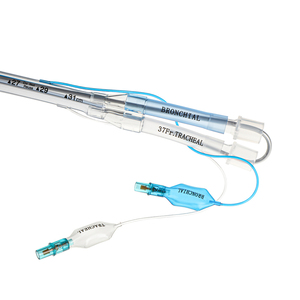 Tubo Endobronquial Desechable de Doble Lumen para Intubación Bronquial Lateral Izquierda y Derecha, Tubo Endotraqueal de PVC para Cirugía Médica - Product Image 4