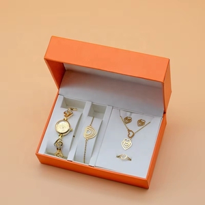 Ideas de Regalos para el Día de la Madre 2024: Reloj + Pulsera + Collar + Aretes + Anillos, 5 en 1, Regalos de Navidad para Mujer - Product Image 2