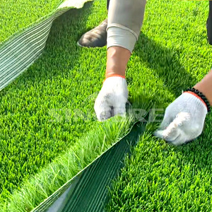 Tapis <span class=keywords><strong>d</strong></span>'herbe artificielle de 40 mm, haute densité, résistant aux UV, gazon artificiel vert clair, <span class=keywords><strong>d</strong></span>écoration de <span class=keywords><strong>jardins</strong></span> - Product Image 2