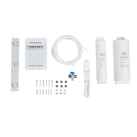 Distributeur d'eau chaude et froide à commande vocale OEM/ODM avec purificateur d'eau RO à 3 étapes et filtre à eau 100G