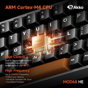 Akko mod68 ông đầy đủ rt0.005mm Gasket gắn CNC nhôm trường hợp bàn phím - Product Image 6