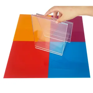 100% lucite imported PMMA raw materials outdoor anti uv scratch resistance color acrylic material 14*8ft acrylic sheet