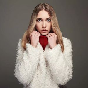 HZO-23082 <strong>Detachable</strong> <strong>Collars</strong> for Women Ruffled Turtleneck Dickey <strong>Collar</strong> Winter Mock Blouse Turtle Neck False <strong>Collar</strong> - Product Image 4