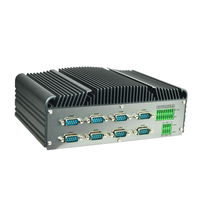 Ordinateur embarqué Adipcom MFC-6900 sans ventilateur, processeur Intel 8e génération I5-8265U, 6 ports LAN, ordinateur de bureau portable, 32 Go de mémoire, 2*DDR4, en stock