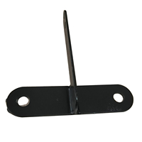 Support de cloche en cuivre de fabrication de tôle d'acier inoxydable avec peinture de trous