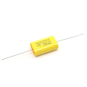 Condensatore a Film di poliestere assiale MKP 2.2uF 250V 2.2mfd 225 225J per Audio CBB condensatore di buona qualità AUDIOPHILER Non polare