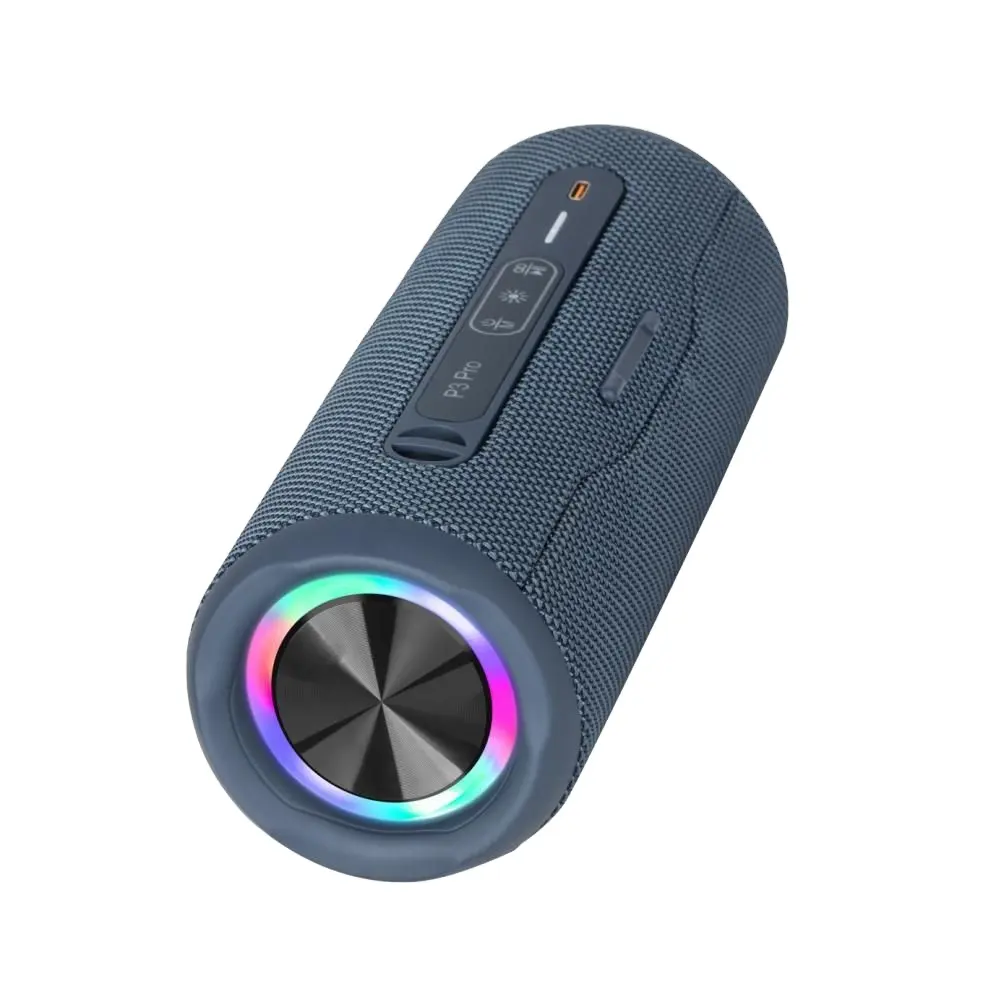 Nouveau P3 pro 20W LED Portable Sans Fil Bluetooth Haut-Parleur Étanche Extérieur Haut-Parleur RGB Cadeau Boombox Haut-parleurs Avec TF USB FM