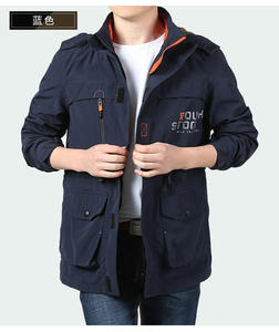 Liu Ming alta qualità personalizzato antivento uomo lungo inverno cappotto Parka giacca con cappuccio rimovibile con cappuccio - Product Image 5